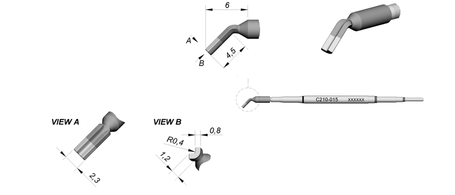 C210015 - Cartridge for T210 handpiece